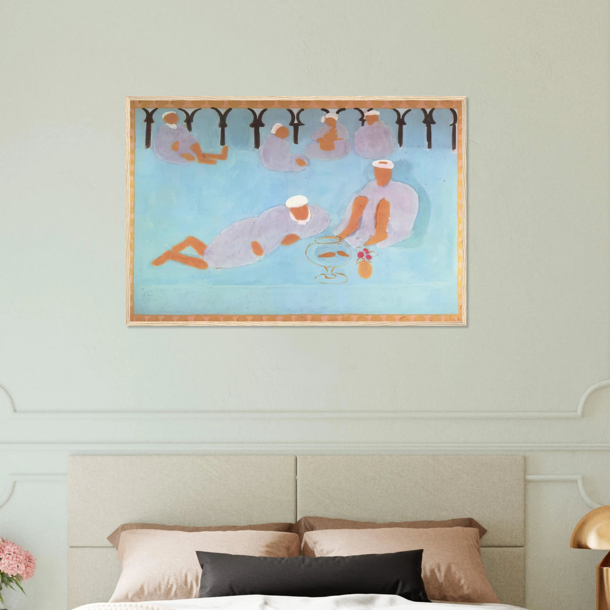 MOROCCAN CAF 1913 Framed Poster | Henri Matisse Framed Prints Wall Art | Henri Matisse Print