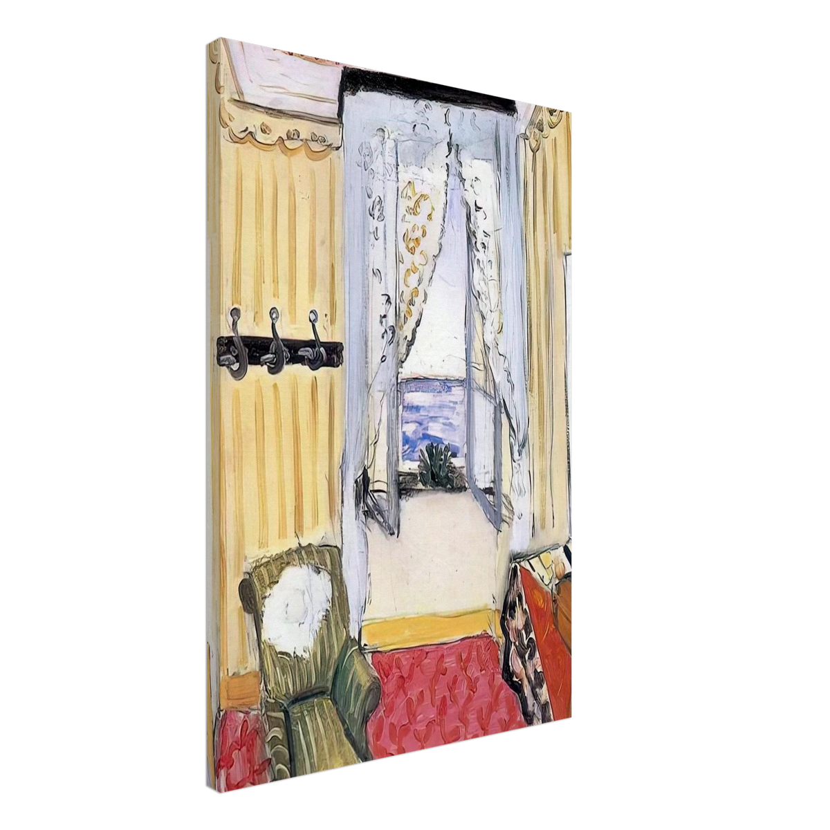 MY ROOM AT THE BEAU RIVAGE 1918 Canvas | Henri Matisse Canvas | Henri Matisse Print