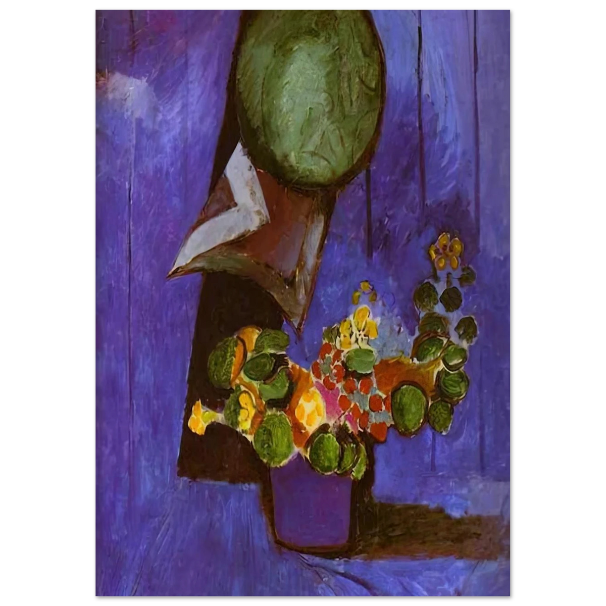 FLOWERS AND CERAMIC PLATE Poster | Henri Matisse Poster | Henri Matisse Print