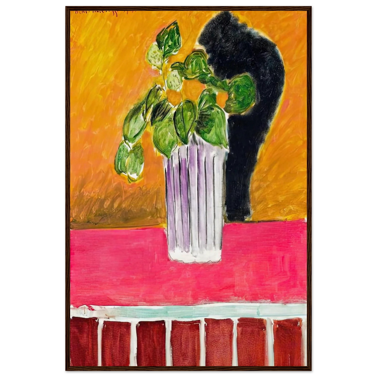 IVY BRANCH 1941 Framed Poster | Henri Matisse Framed Prints Wall Art | Henri Matisse Print