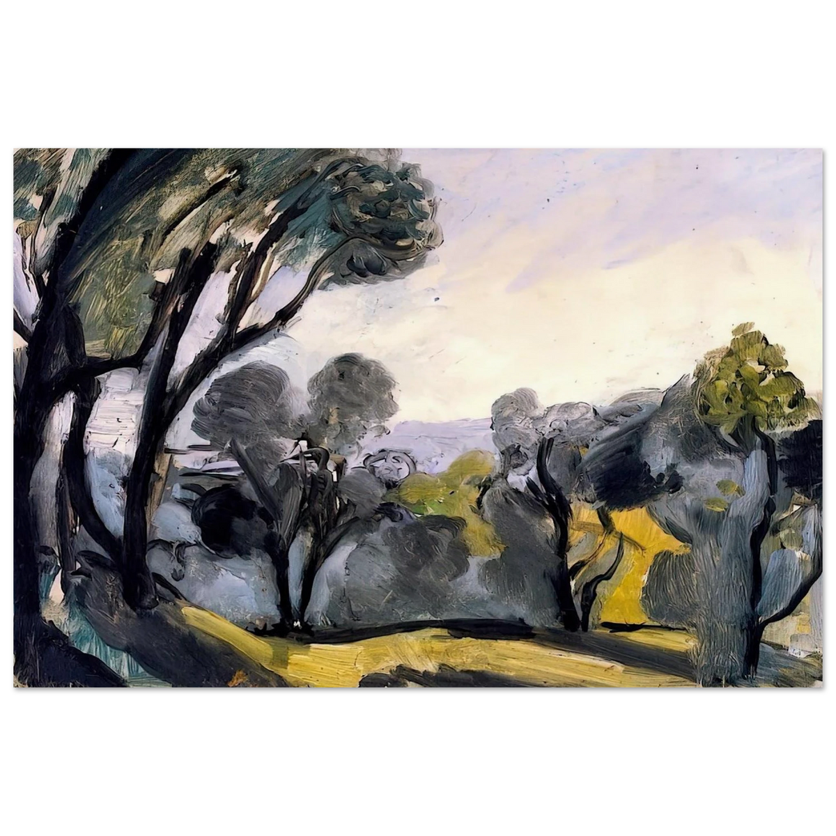 LANDSCAPE WITH OLIVE TREES 1918 Poster | Henri Matisse Poster | Henri Matisse Print