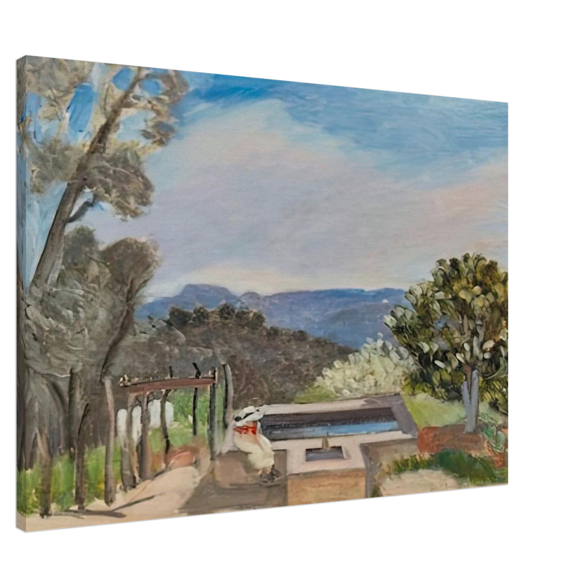 LE VIVIER PAYSAGE DE PROVENCE 1923 Canvas | Henri Matisse Canvas | Henri Matisse Print