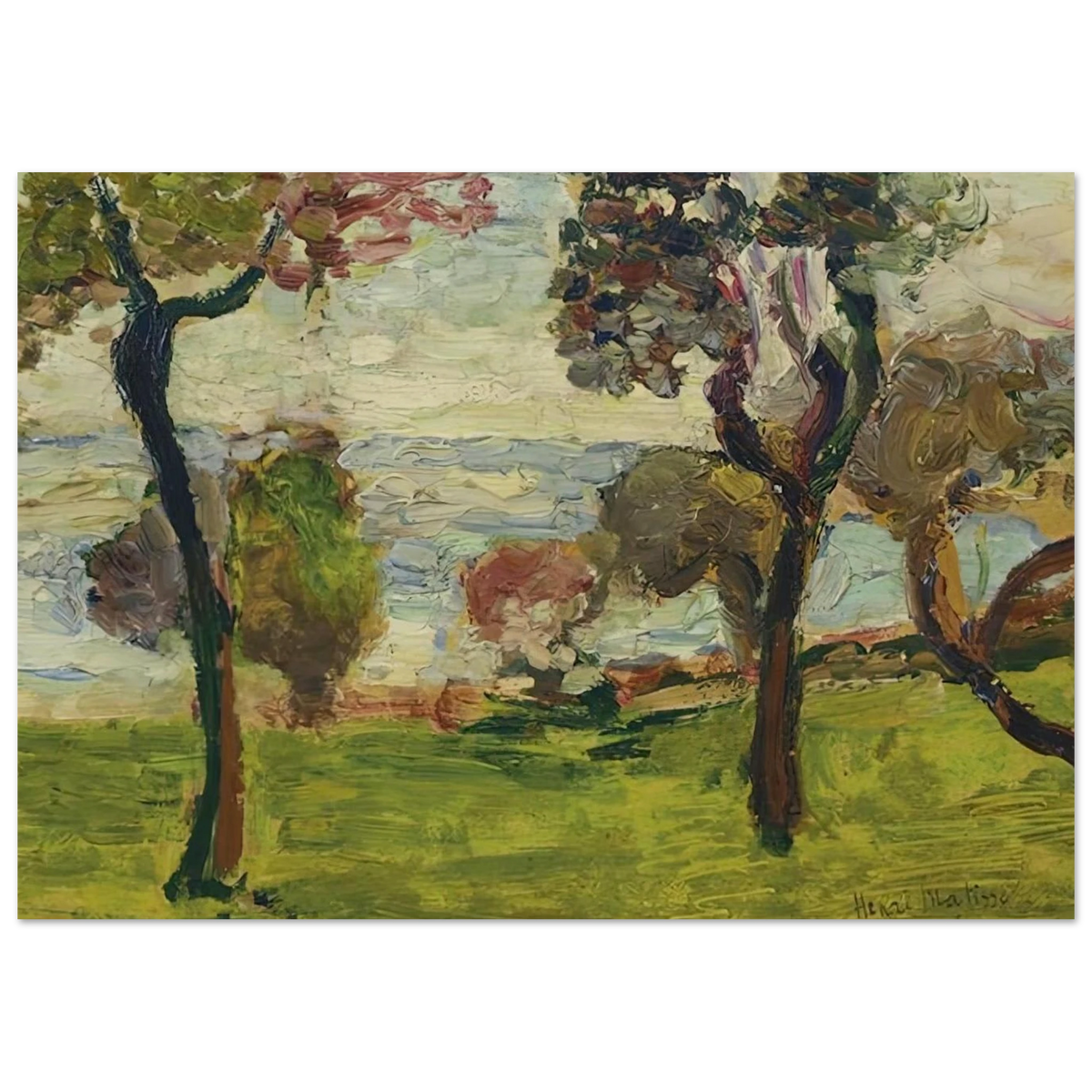 PAYSAGE 1898 Poster | Henri Matisse Poster | Henri Matisse Print