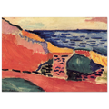 LA MOULADE COLLIOURE IN THE SUMMER 1905 Poster | Henri Matisse Poster | Henri Matisse Print