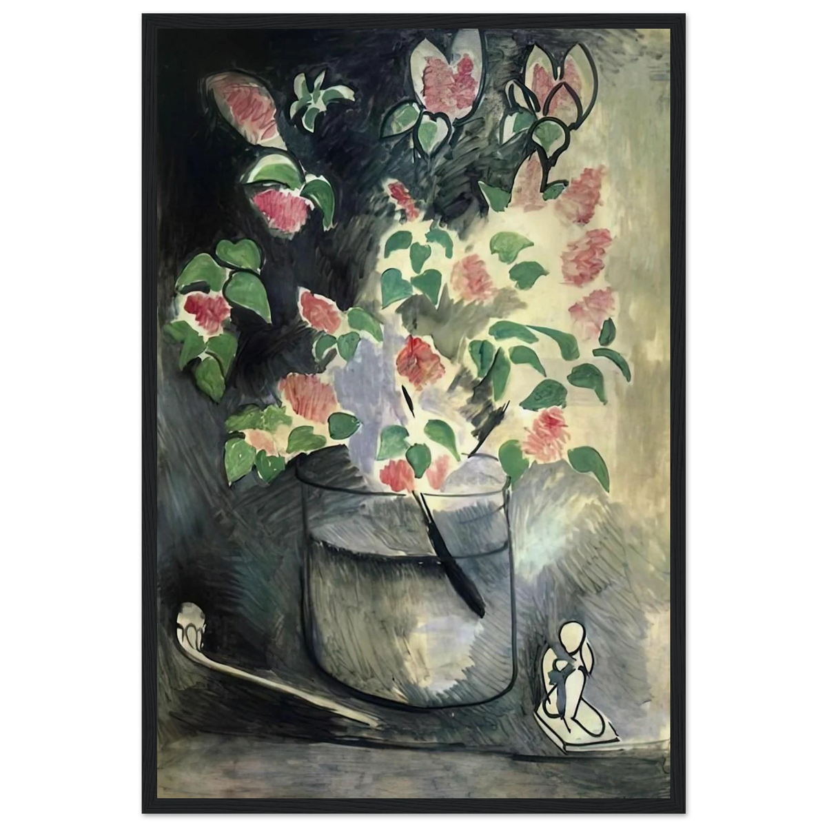 BRANCH OF LILLACS 1914 Framed Poster | Henri Matisse Framed Prints Wall Art | Henri Matisse Print