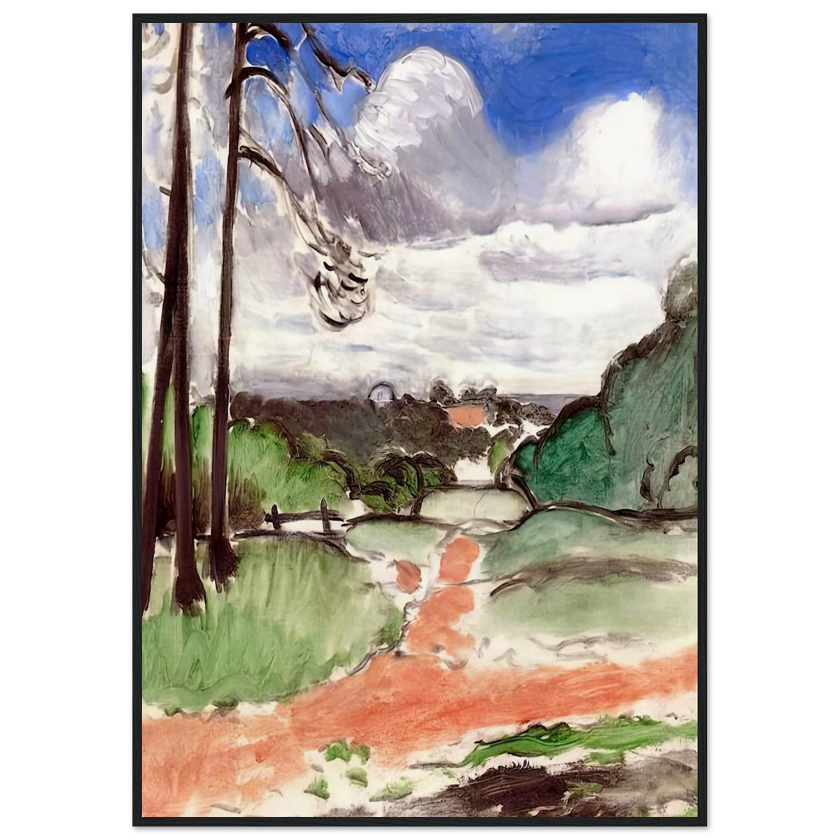 CHALAIS MEUDON 1917 Framed Poster | Henri Matisse Framed Prints Wall Art | Henri Matisse Print