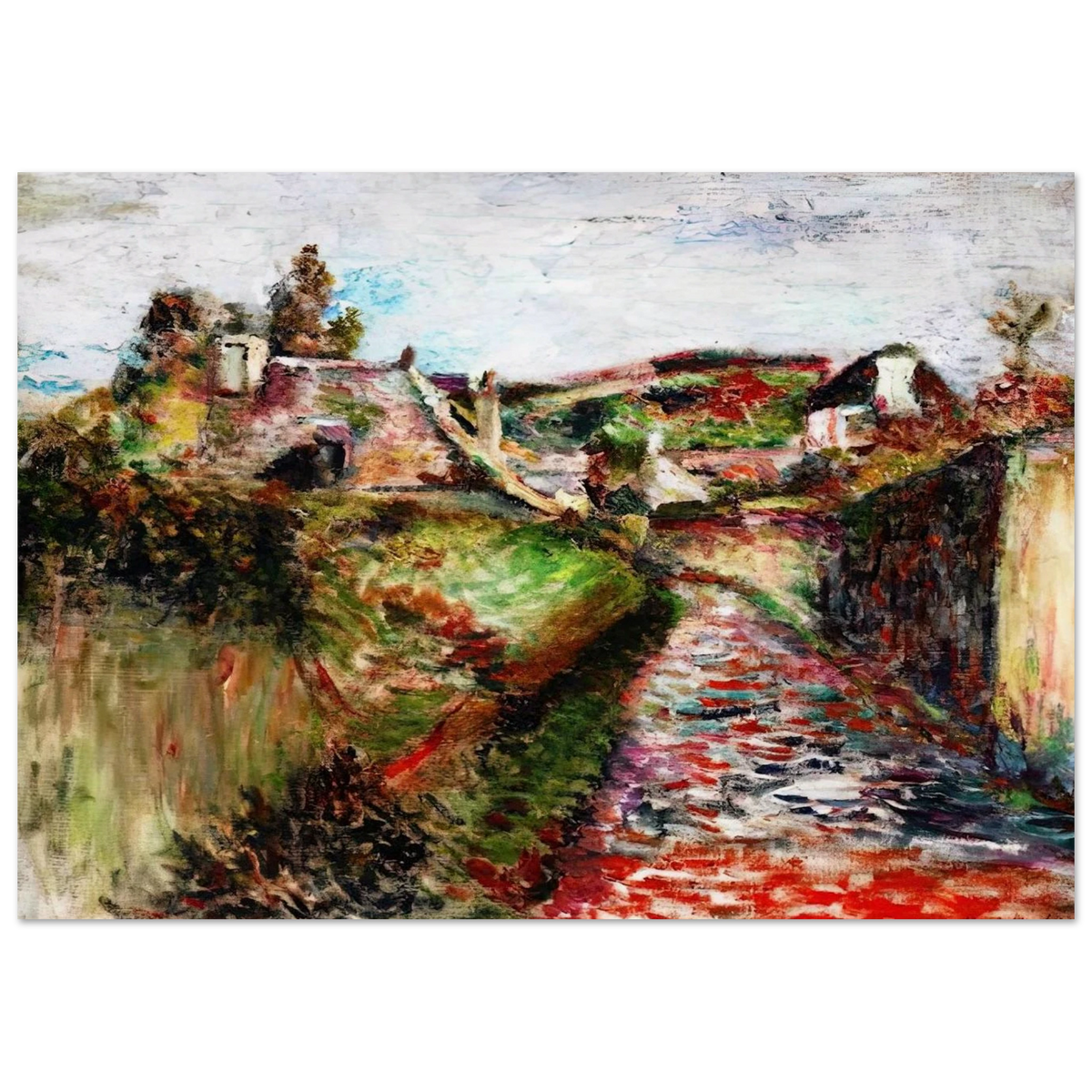 VIEW OF BELLE ILE 1897 Poster | Henri Matisse Poster | Henri Matisse Print