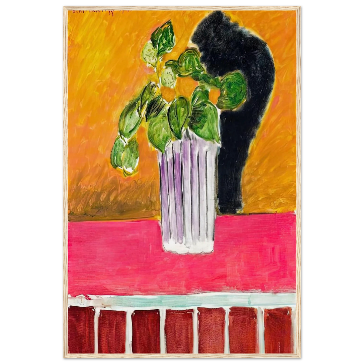 IVY BRANCH 1941 Framed Poster | Henri Matisse Framed Prints Wall Art | Henri Matisse Print