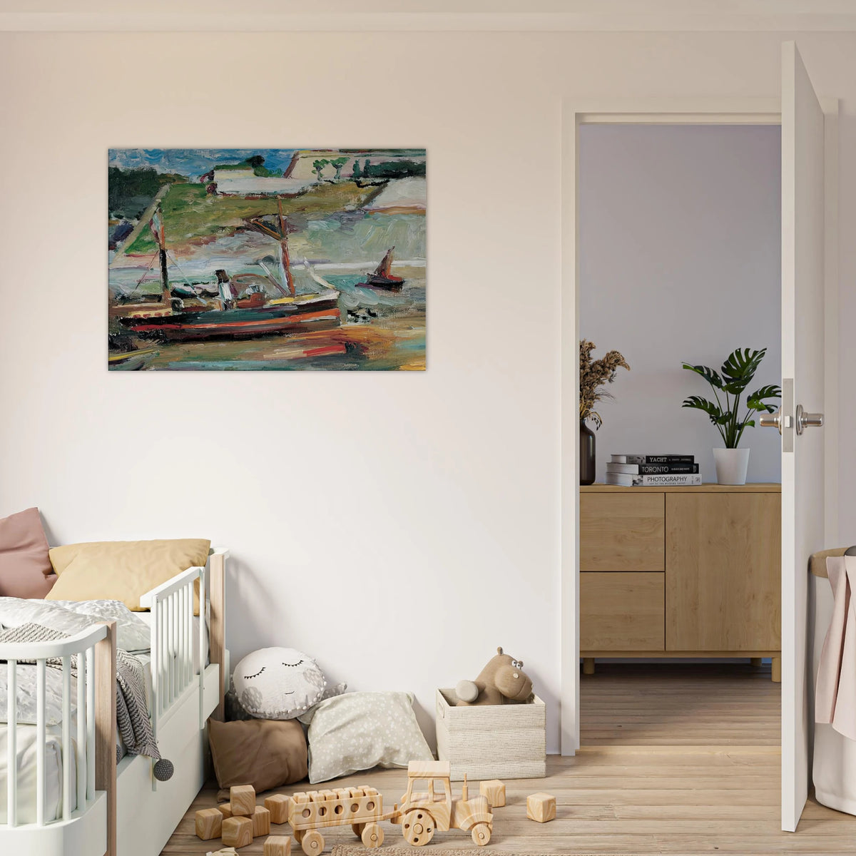 BELLE ILE LE PORT DE PALAIS 1896 Canvas | Henri Matisse Canvas | Henri Matisse Print