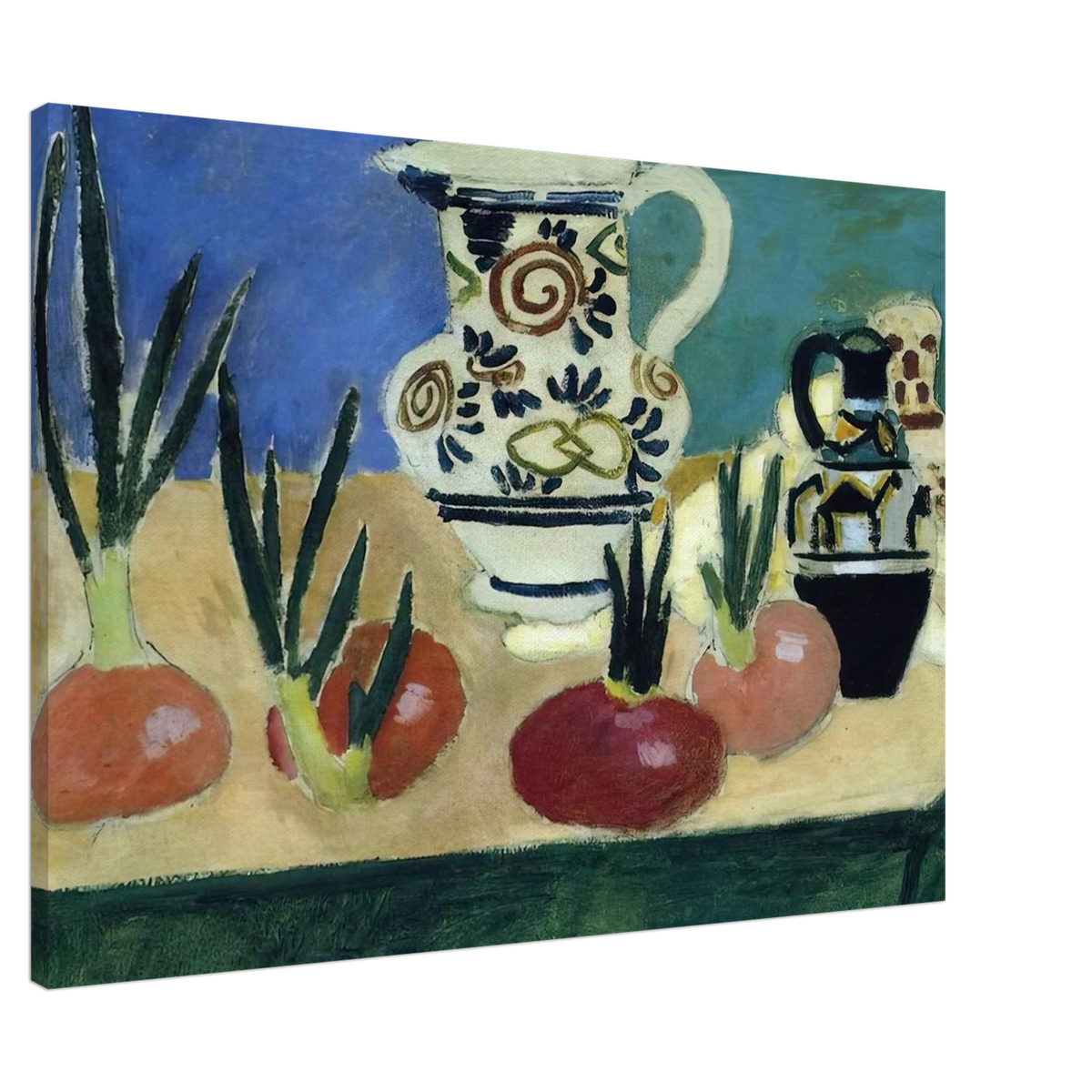 THE RED ONIONS 1906 Canvas | Henri Matisse Canvas | Henri Matisse Print