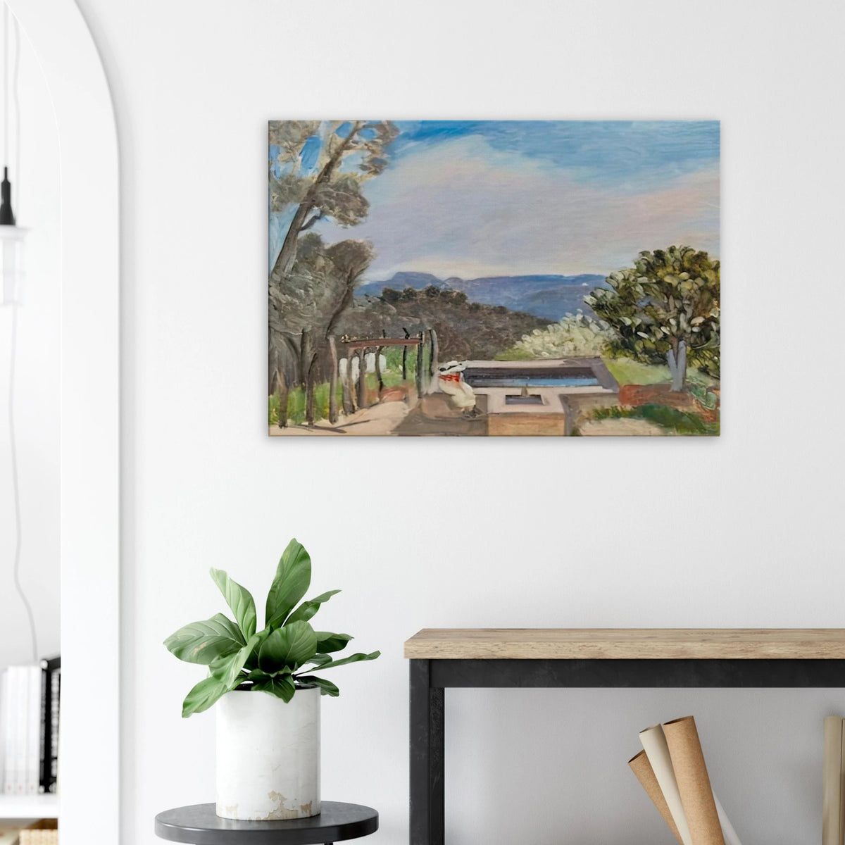 LE VIVIER PAYSAGE DE PROVENCE 1923 Canvas | Henri Matisse Canvas | Henri Matisse Print