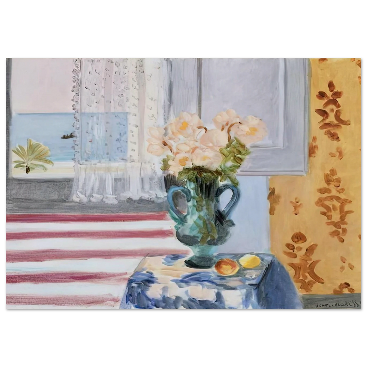 VASE OF FLOWERS 1924 Poster | Henri Matisse Poster | Henri Matisse Print