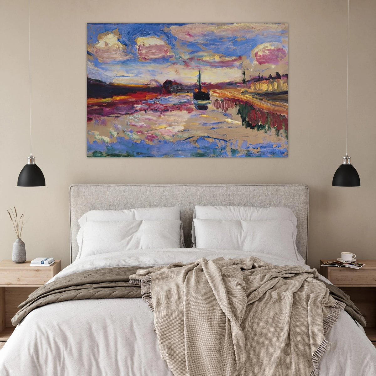 CANAL DU MIDI 1899 Poster | Henri Matisse Poster | Henri Matisse Print