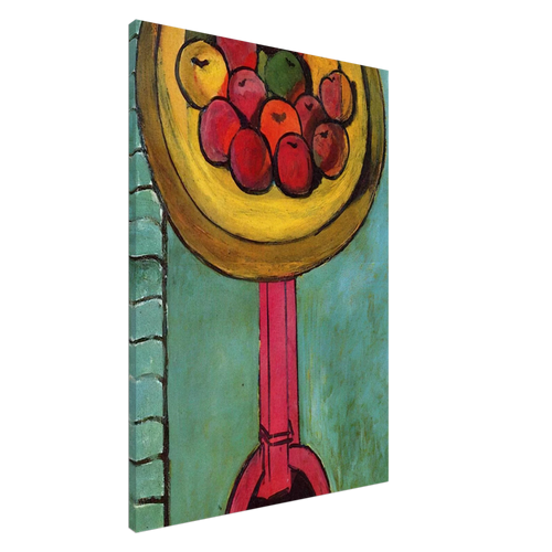 APPLES ON A TABLE GREEN BACKGROUND 1916 Canvas | Henri Matisse Canvas | Henri Matisse Print
