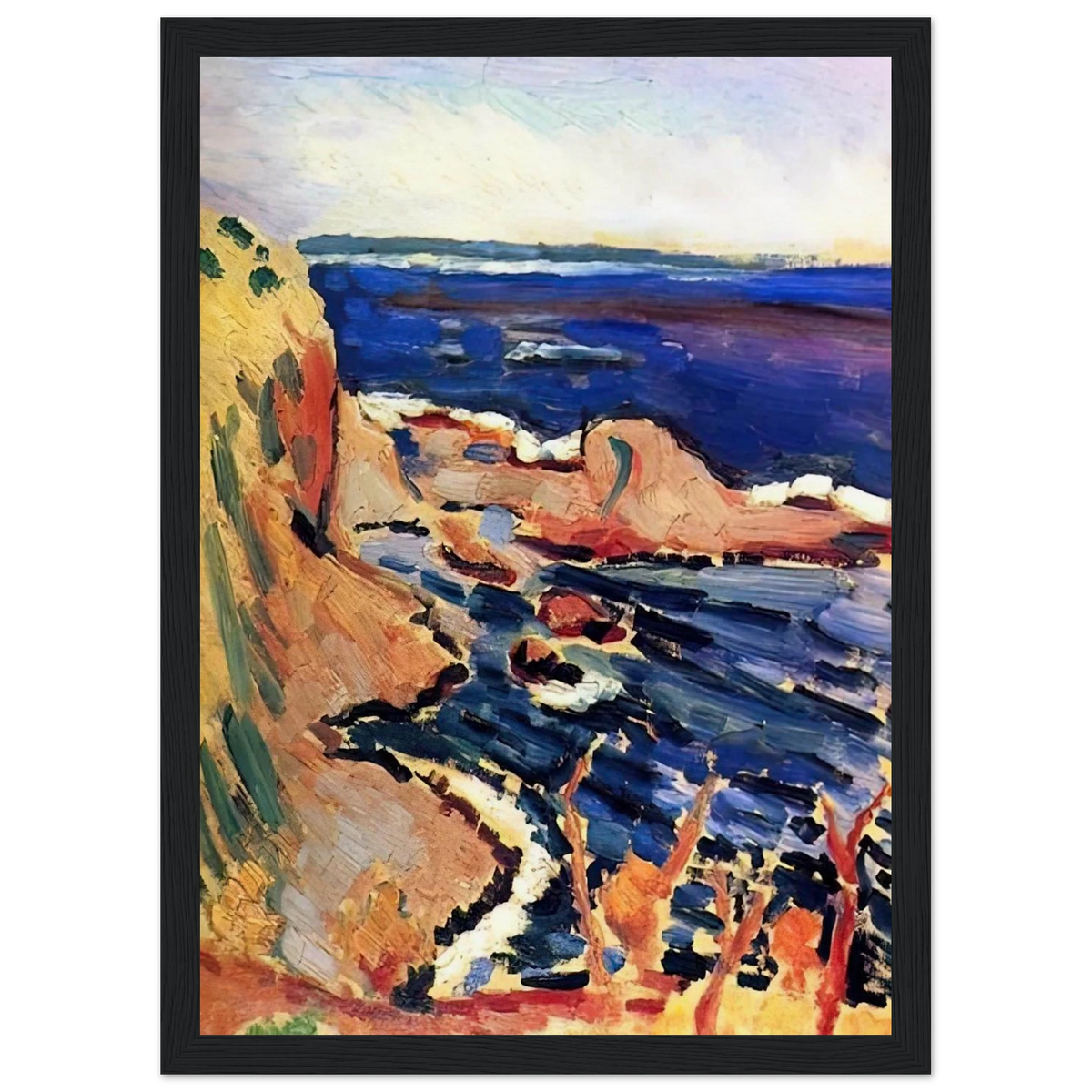 LA MOULADE 1905 Framed Poster | Henri Matisse Framed Prints Wall Art | Henri Matisse Print