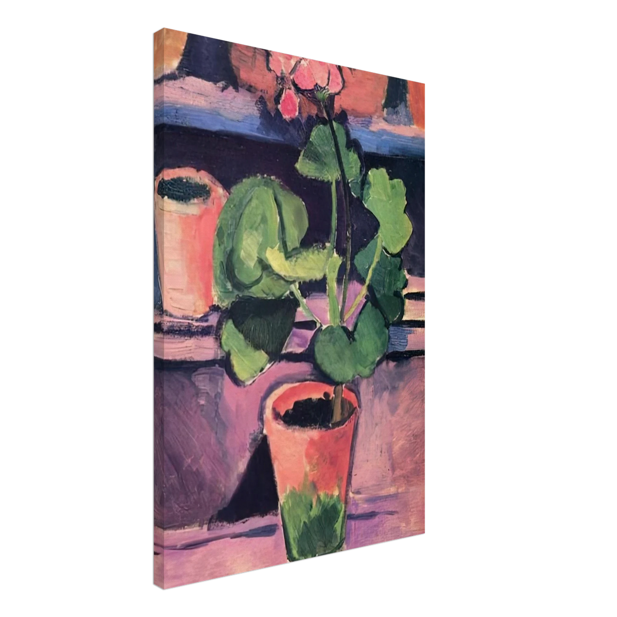 POT OF GERANIUMS 1912 Canvas | Henri Matisse Canvas | Henri Matisse Print