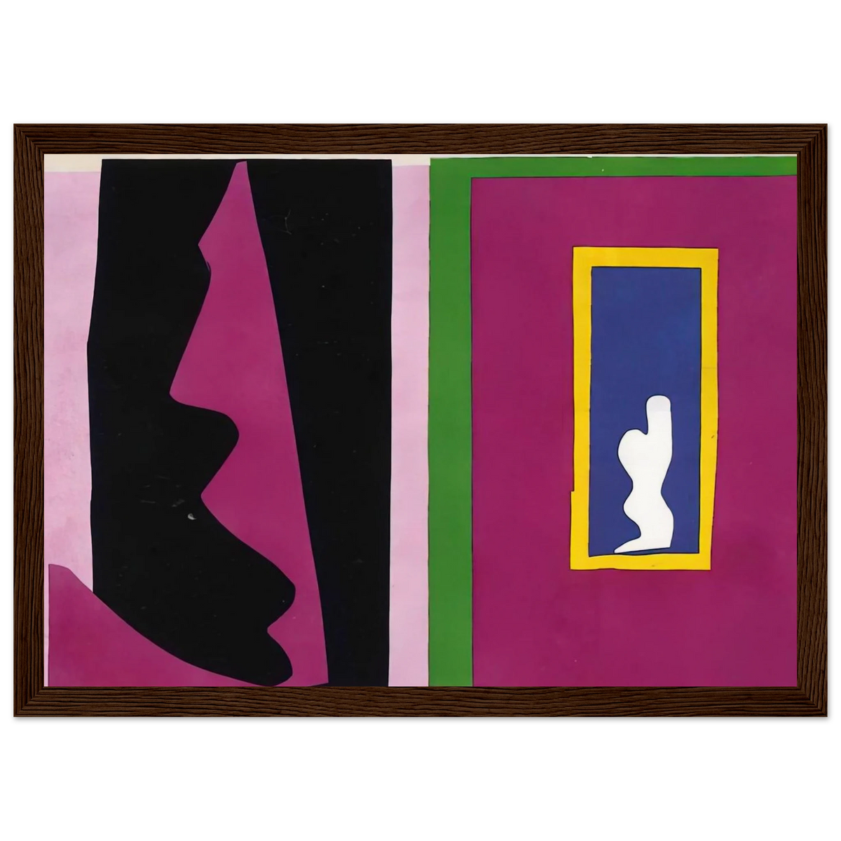 CUT OUTS Framed Poster | Henri Matisse Framed Prints Wall Art | Henri Matisse Print