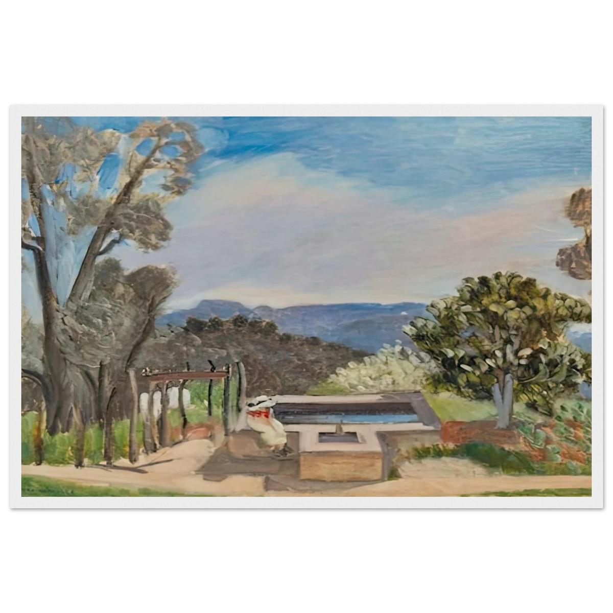 LE VIVIER PAYSAGE DE PROVENCE 1923 Framed Poster | Henri Matisse Framed Prints Wall Art | Henri Matisse Print