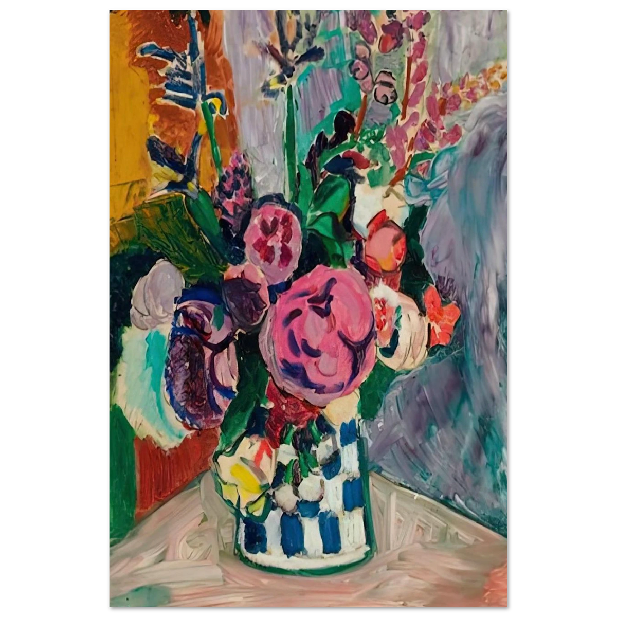 LES PIVOINES 1907 Poster | Henri Matisse Poster | Henri Matisse Print