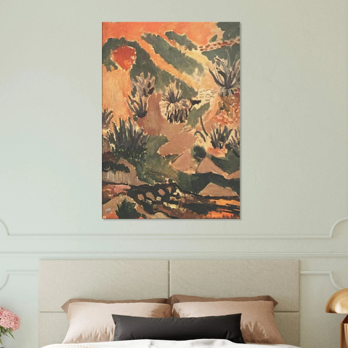 LANDSCAPE WITH BROOK BROOK WITH ALOES 1907 Canvas | Henri Matisse Canvas | Henri Matisse Print