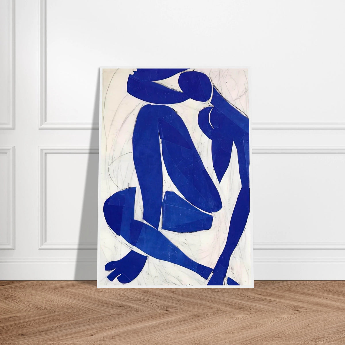 BLUE NUDE IV 1952 Framed Poster | Henri Matisse Framed Prints Wall Art | Henri Matisse Print