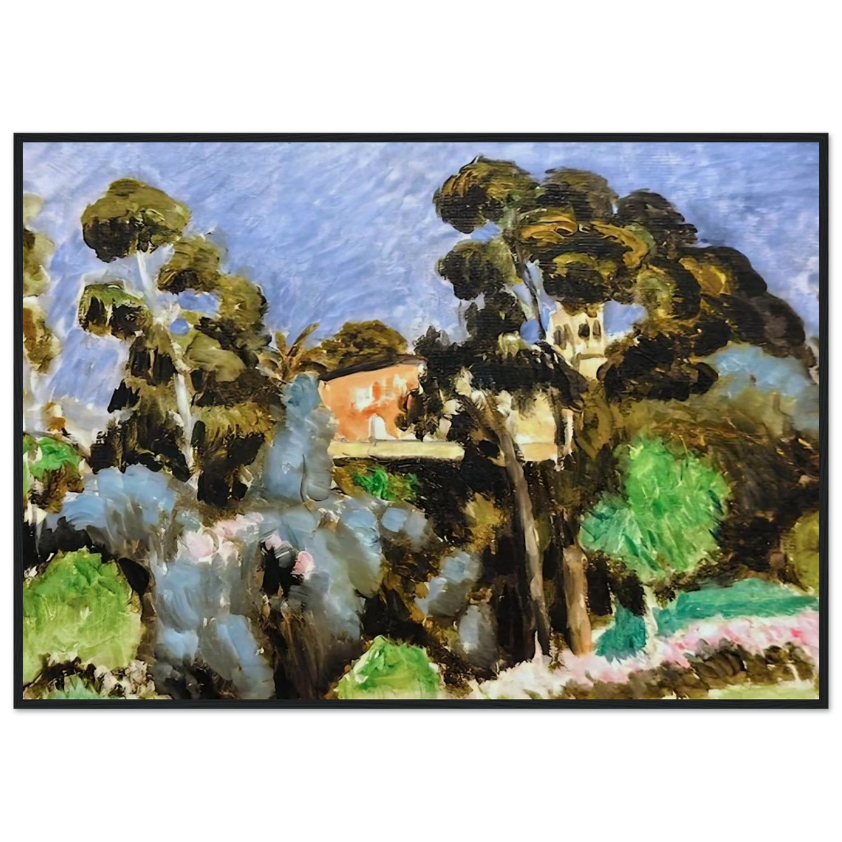 EUCALYPTUS MONT ALBAN 1918 Framed Poster | Henri Matisse Framed Prints Wall Art | Henri Matisse Print