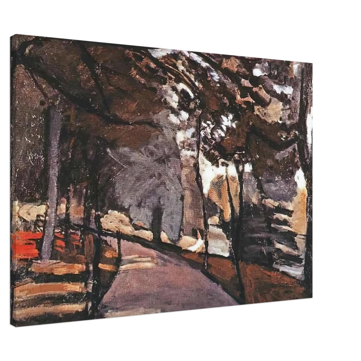 THE PATH IN THE BOIS DE BOULOGNE 1903 Canvas | Henri Matisse Canvas | Henri Matisse Print