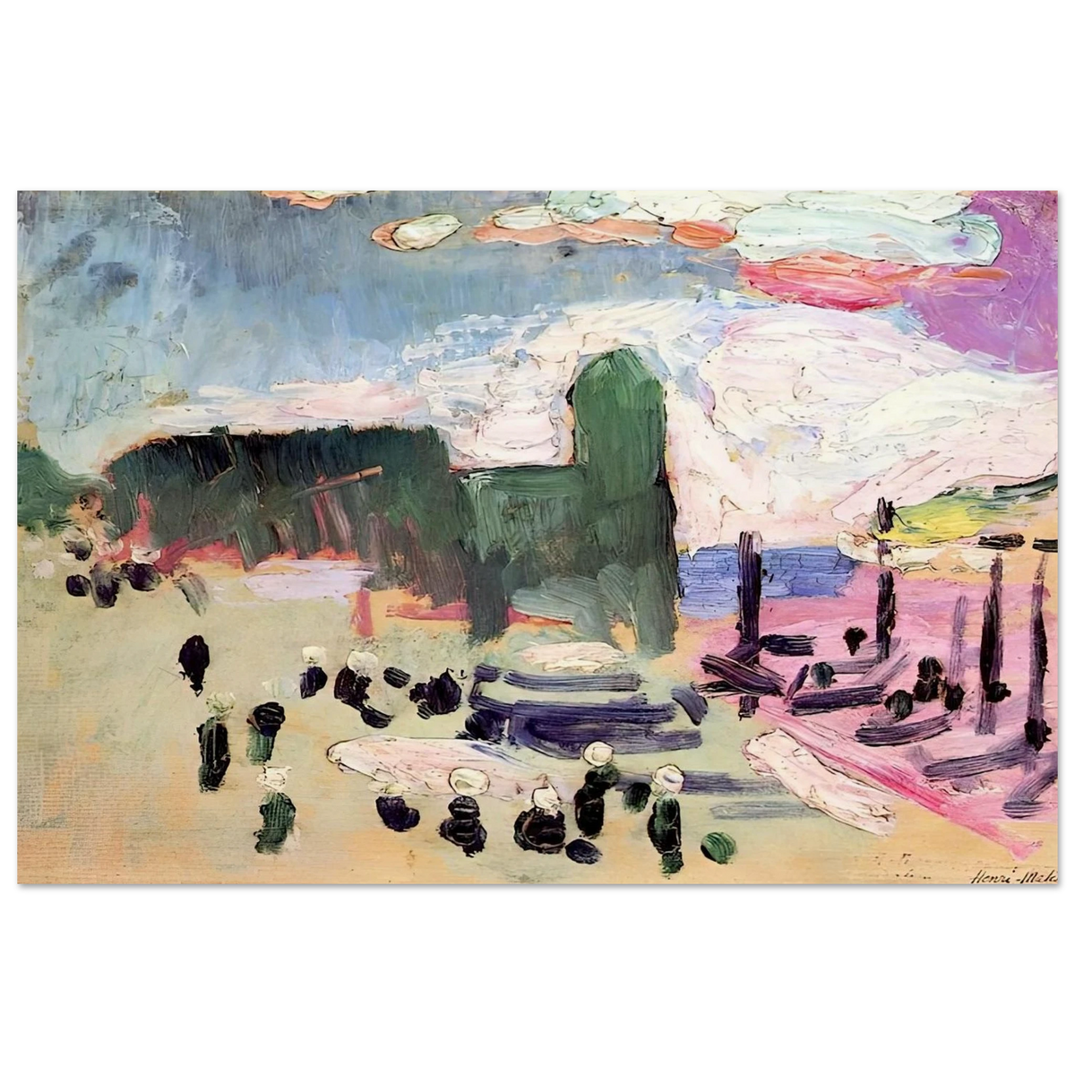 COLLIOURE 1905 Poster | Henri Matisse Poster | Henri Matisse Print