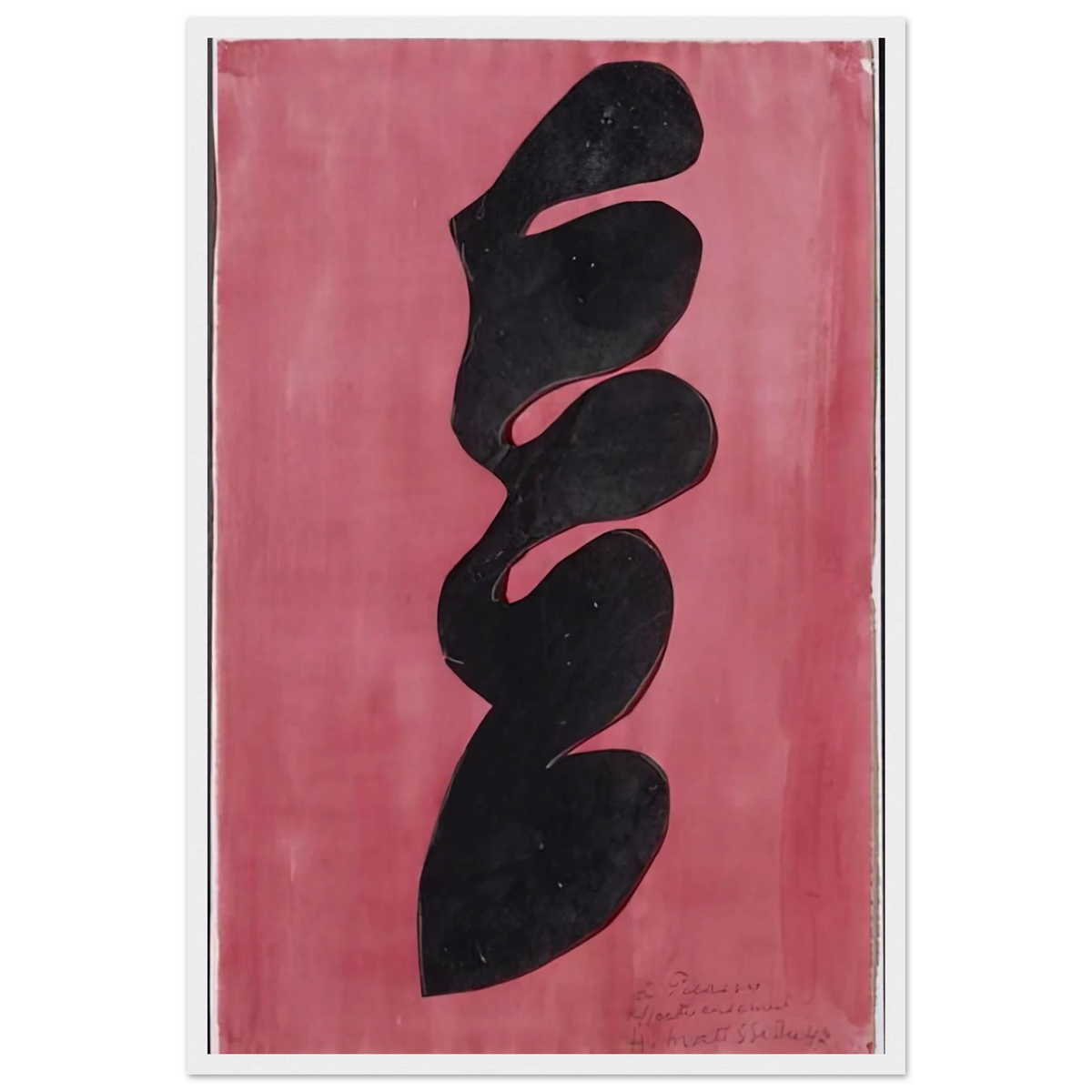 PAPERCUT 1947 Framed Poster | Henri Matisse Framed Prints Wall Art | Henri Matisse Print