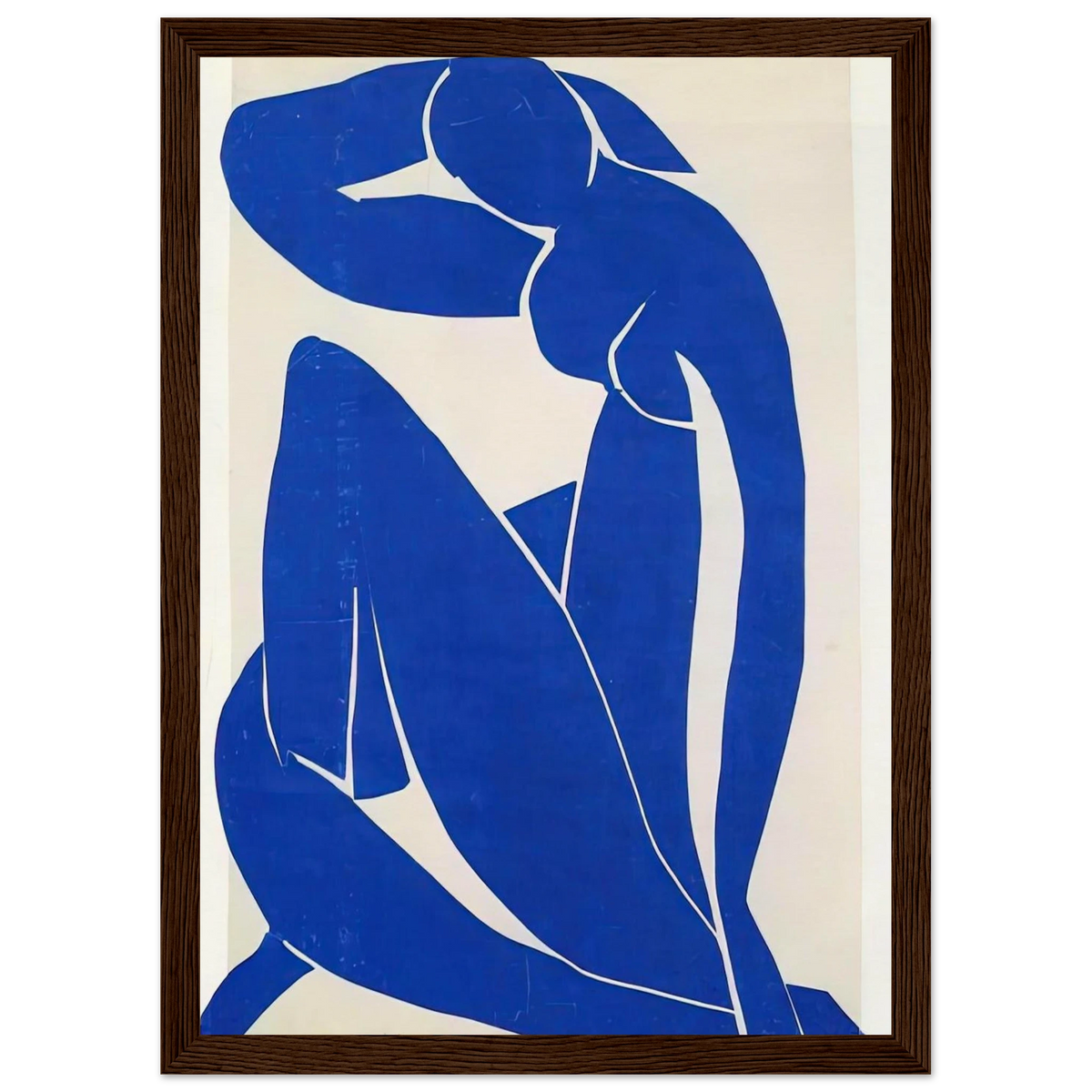 BLUE NUDE 1952 Framed Poster | Henri Matisse Framed Prints Wall Art | Henri Matisse Print