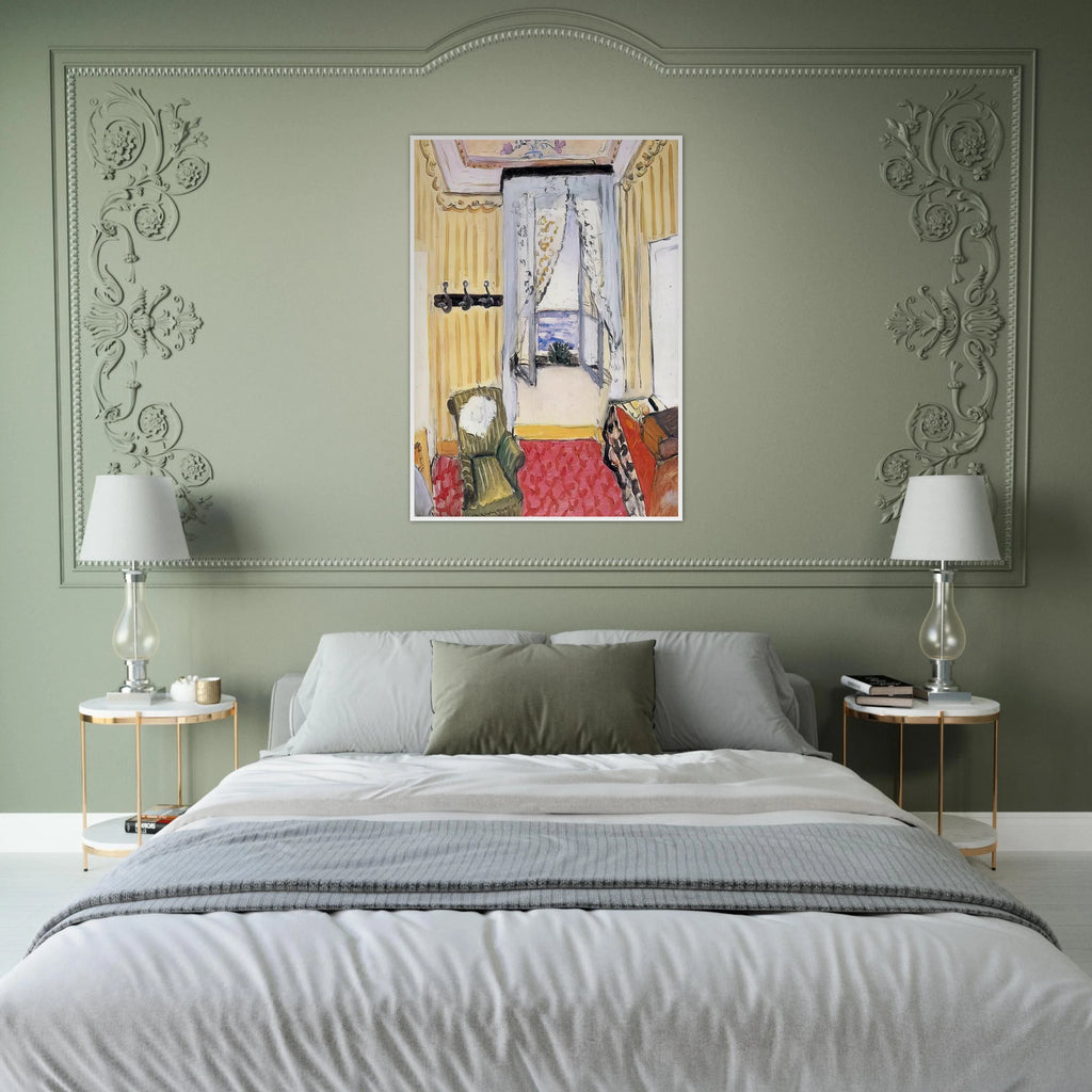 MY ROOM AT THE BEAU RIVAGE 1918 Framed Poster | Henri Matisse Framed Prints Wall Art | Henri Matisse Print
