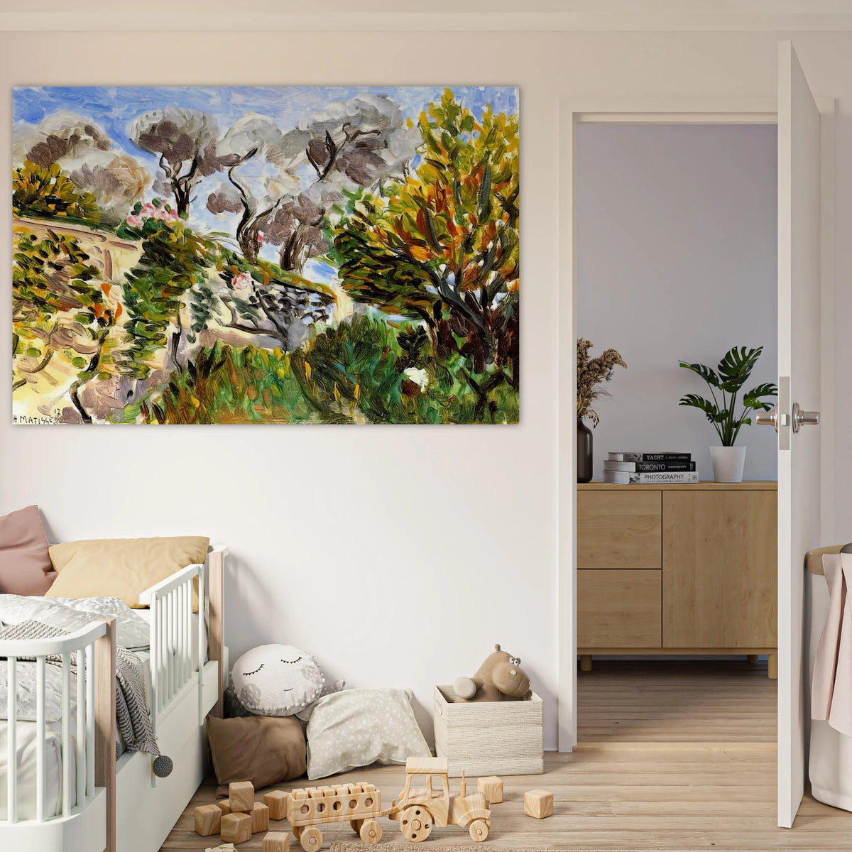 OLIVE TREES RENOIR S GARDEN IN CAGNES 1917 Poster | Henri Matisse Poster | Henri Matisse Print