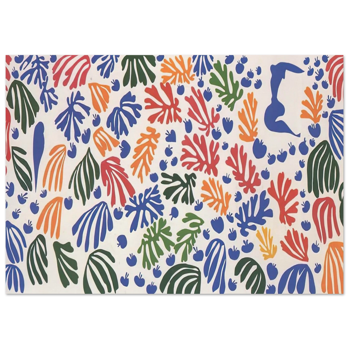 LA PERRUCHE ET LA SIRENE 1952 Poster | Henri Matisse Poster | Henri Matisse Print