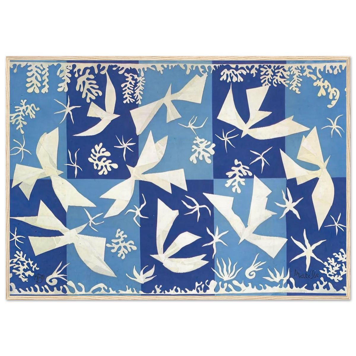 POLYNESIA THE SKY 1946 Framed Poster | Henri Matisse Framed Prints Wall Art | Henri Matisse Print