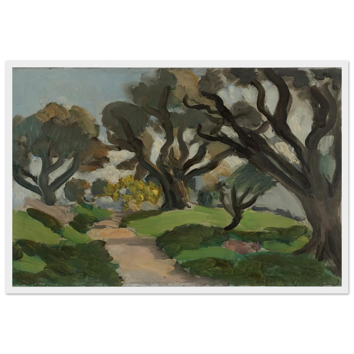 LANDSCAPE 1918 Framed Poster | Henri Matisse Framed Prints Wall Art | Henri Matisse Print