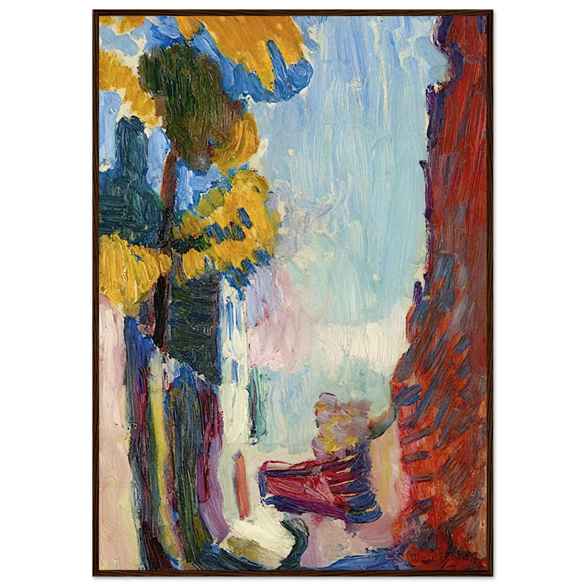 ARCUEIL 1899 Framed Poster | Henri Matisse Framed Prints Wall Art | Henri Matisse Print