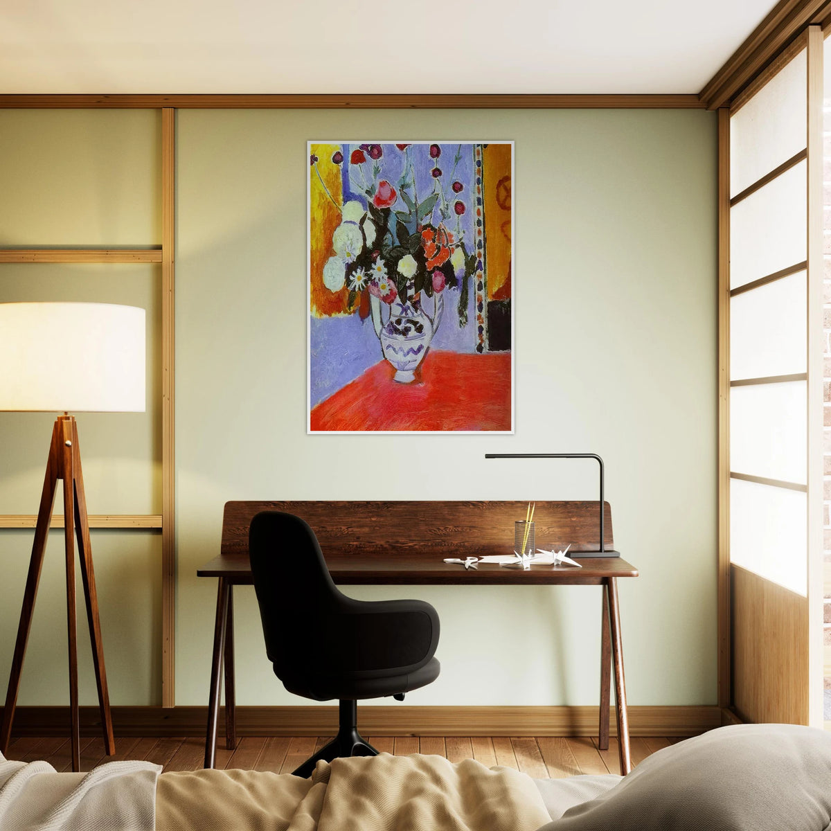 A BUNCH OF FLOWERS 1907 Framed Poster | Henri Matisse Framed Prints Wall Art | Henri Matisse Print