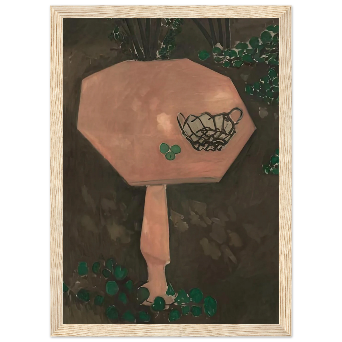 THE ROSE MARBLE TABLE 1917 Framed Poster | Henri Matisse Framed Prints Wall Art | Henri Matisse Print