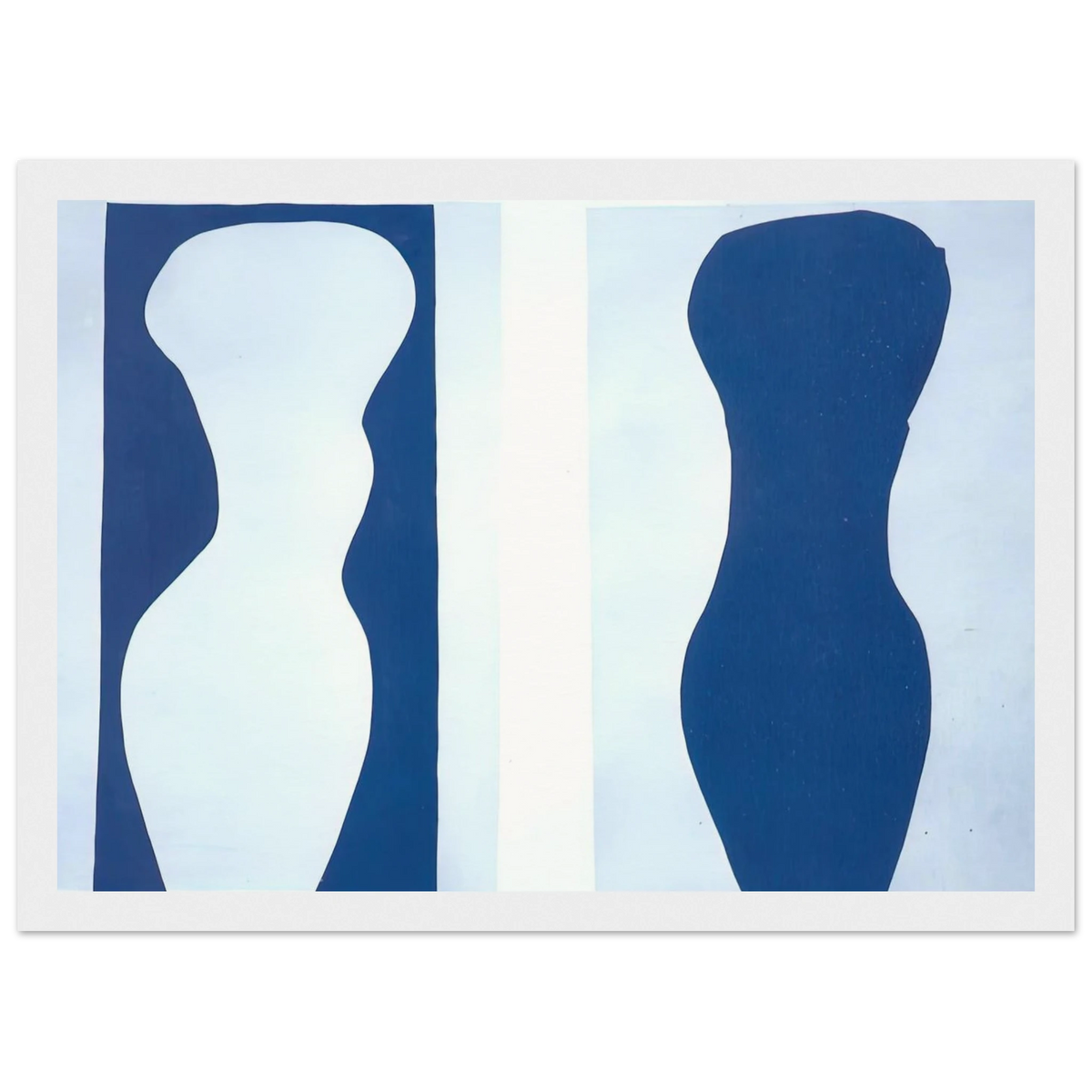 WHITE TORSO AND BLUE TORSO 1944 Framed Poster | Henri Matisse Framed Prints Wall Art | Henri Matisse Print
