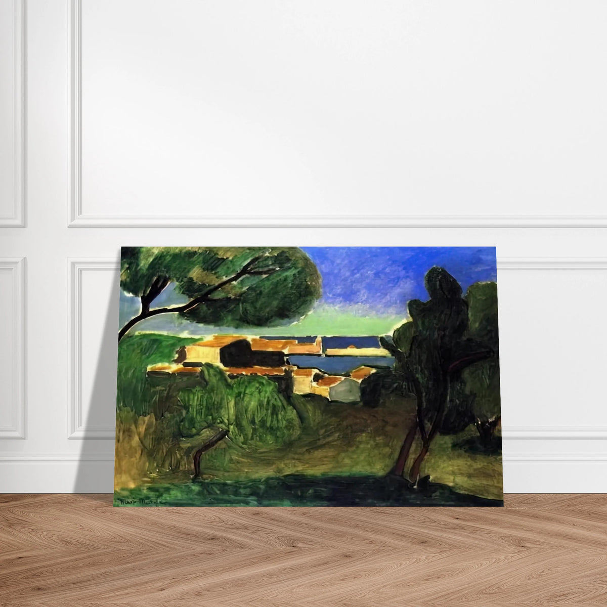 LANDSCAPE AT COLLIOURE III 1907 Poster | Henri Matisse Poster | Henri Matisse Print