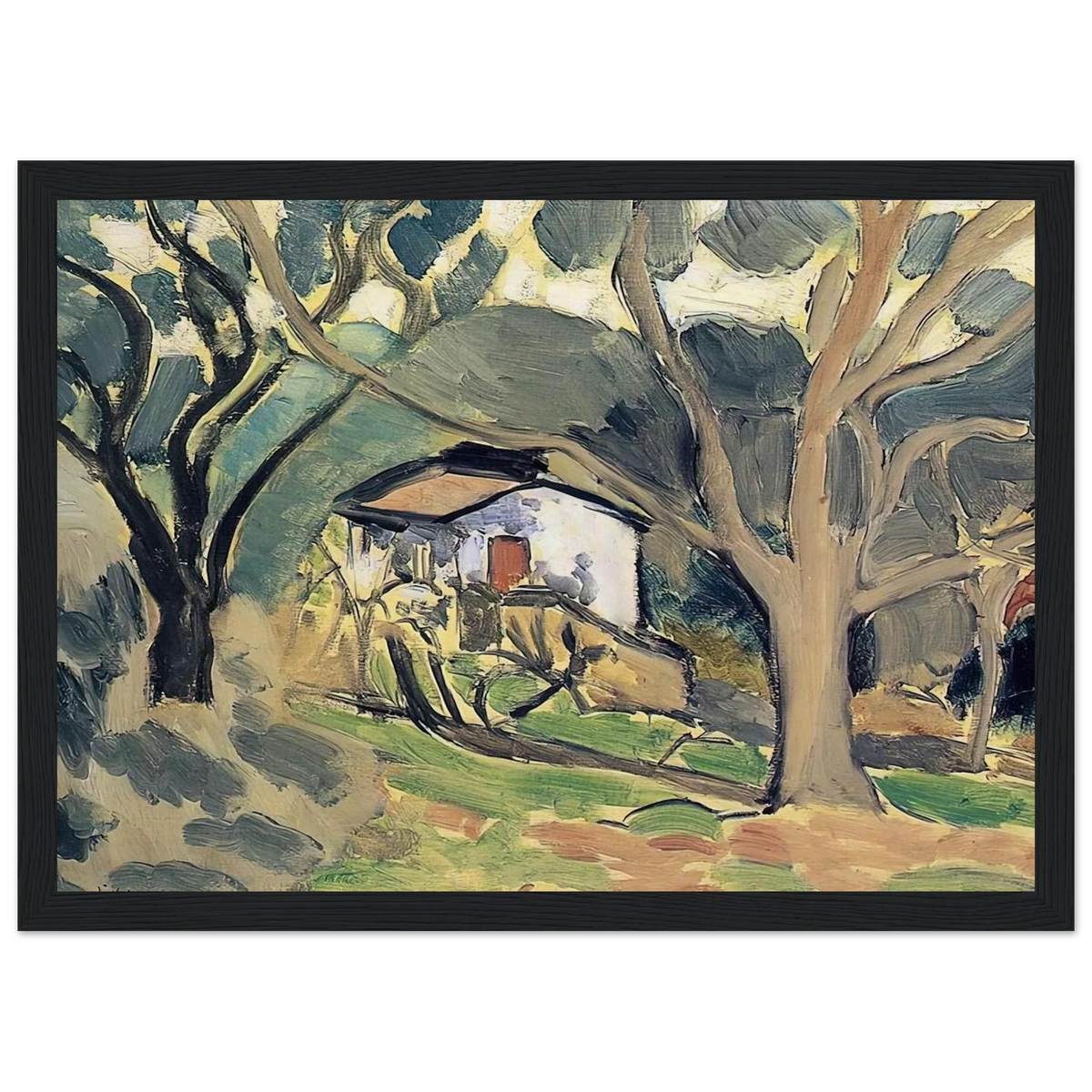 LANDSCAPE Framed Poster | Henri Matisse Framed Prints Wall Art | Henri Matisse Print
