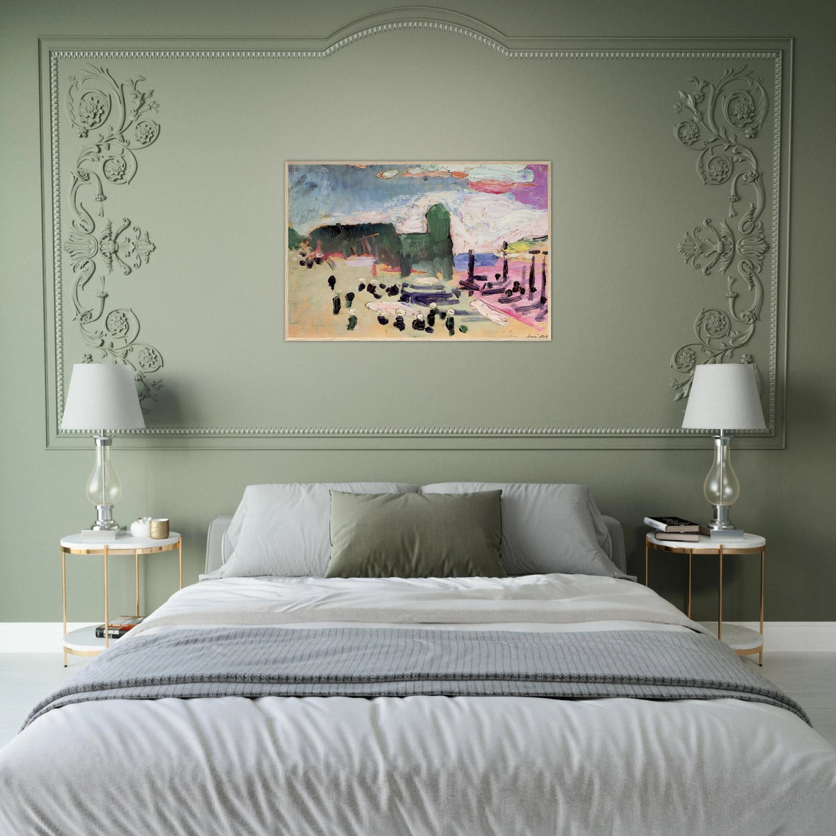 COLLIOURE 1905 Framed Poster | Henri Matisse Framed Prints Wall Art | Henri Matisse Print