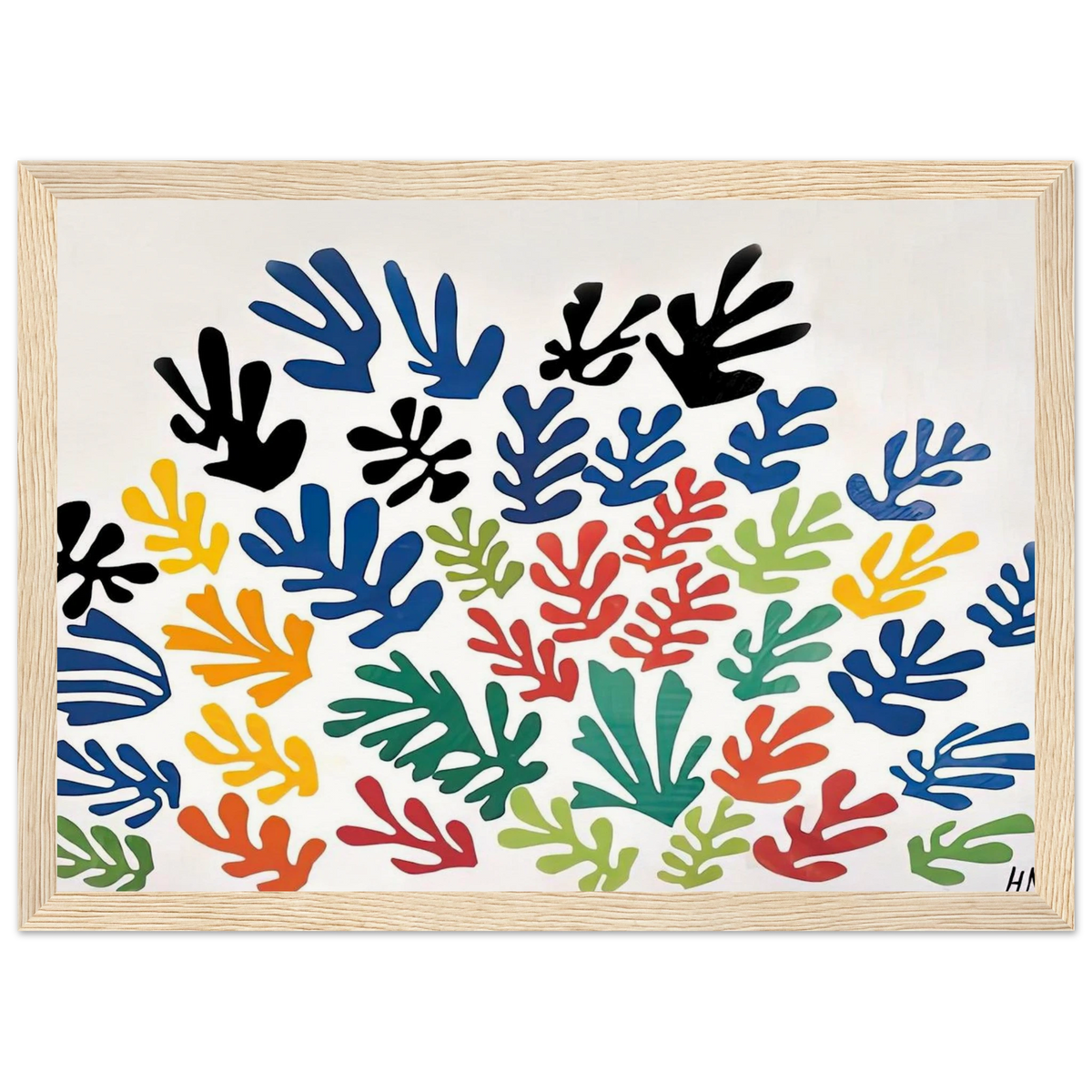LA GERBE 1953 Framed Poster | Henri Matisse Framed Prints Wall Art | Henri Matisse Print