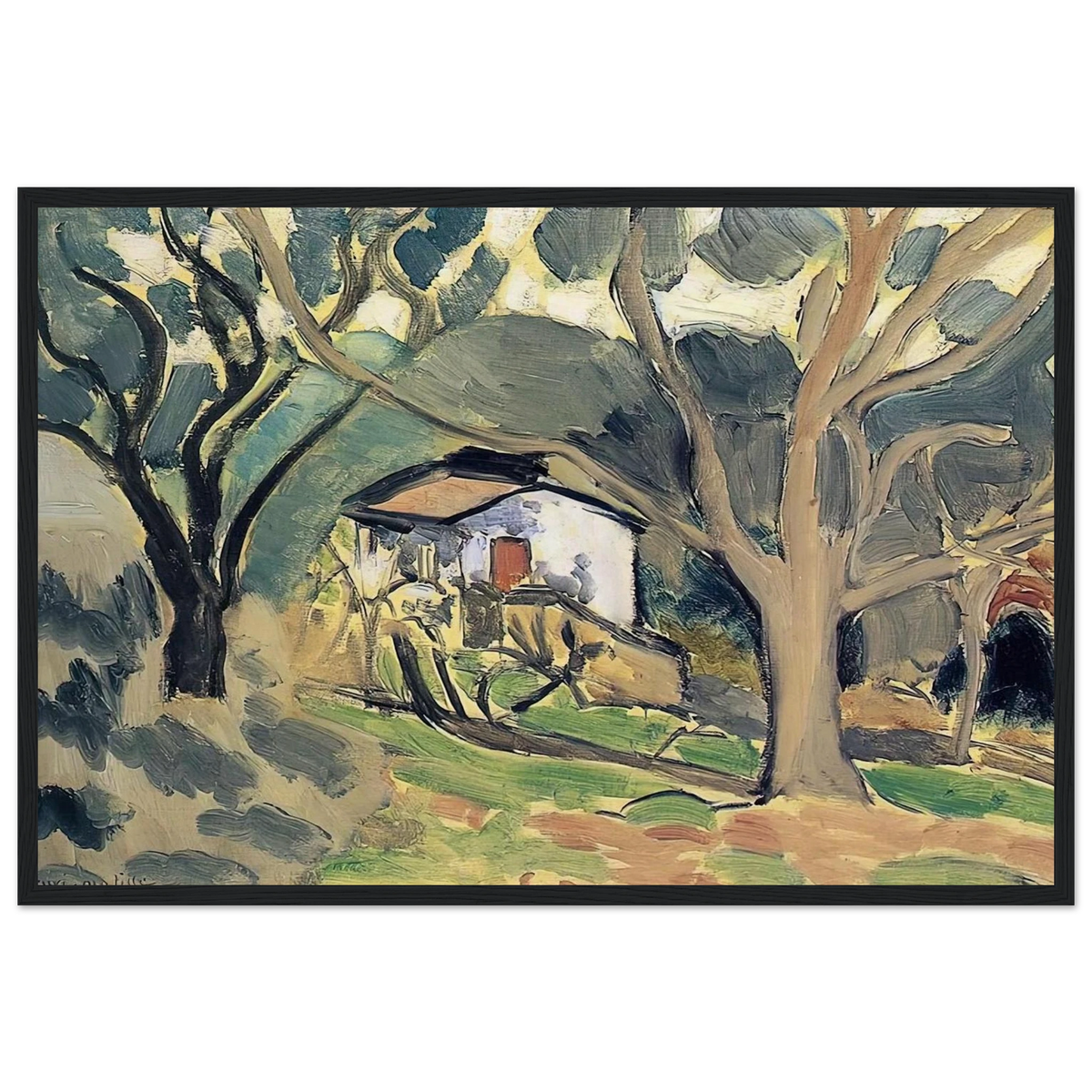LANDSCAPE Framed Poster | Henri Matisse Framed Prints Wall Art | Henri Matisse Print