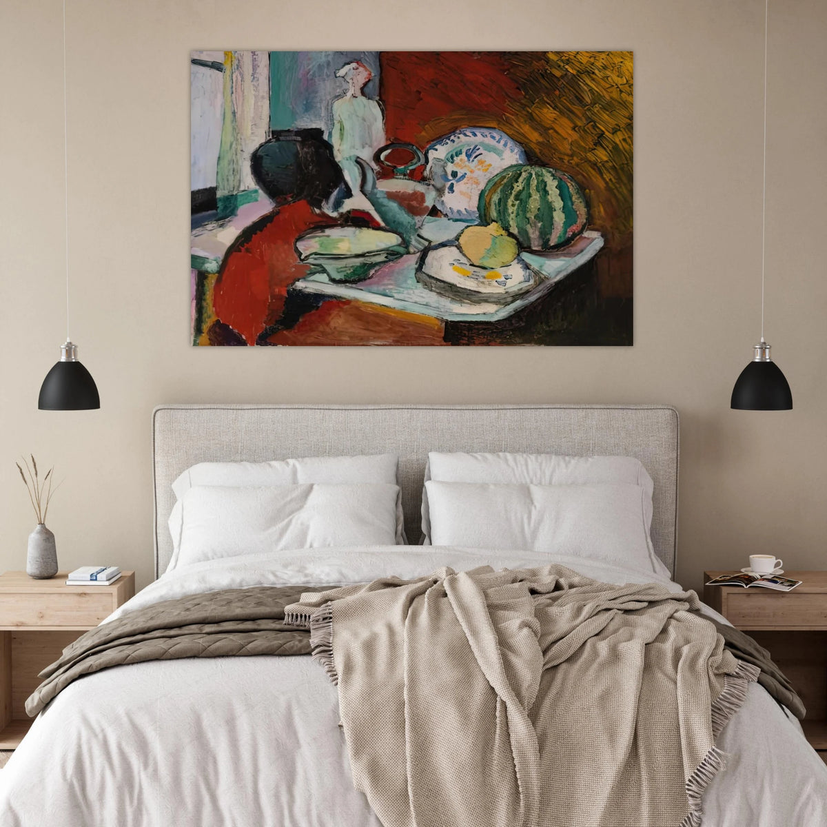 DISHES AND MELON 1907 Poster | Henri Matisse Poster | Henri Matisse Print