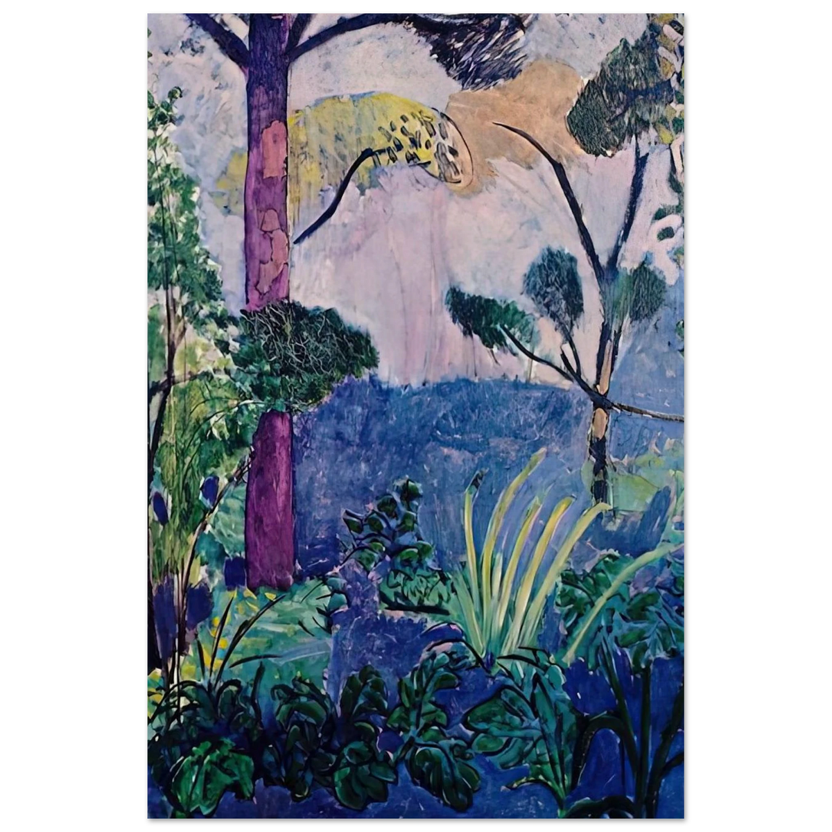 MOROCCAN LANDSCAPE Poster | Henri Matisse Poster | Henri Matisse Print