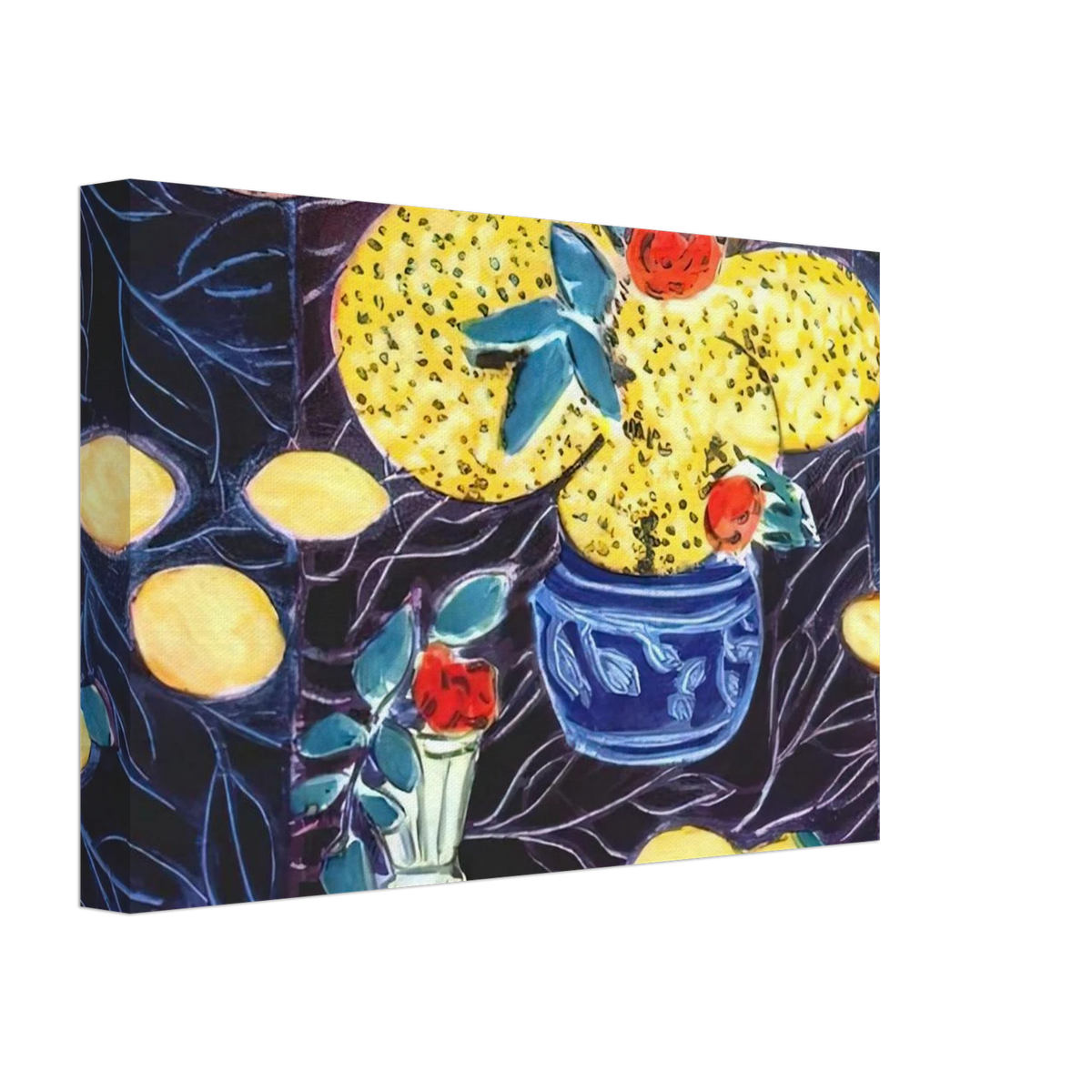 LEMONS AND MIMOSA 1944 Canvas | Henri Matisse Canvas | Henri Matisse Print