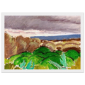 CAGNES LANDSCAPE IN STORMY WEATHER 1917 Framed Poster | Henri Matisse Framed Prints Wall Art | Henri Matisse Print
