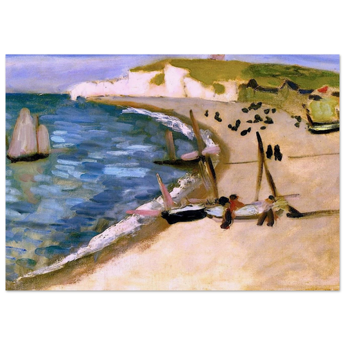 AHT AMONT CLIFFS AT ETRETAT 1921 Poster | Henri Matisse Poster | Henri Matisse Print