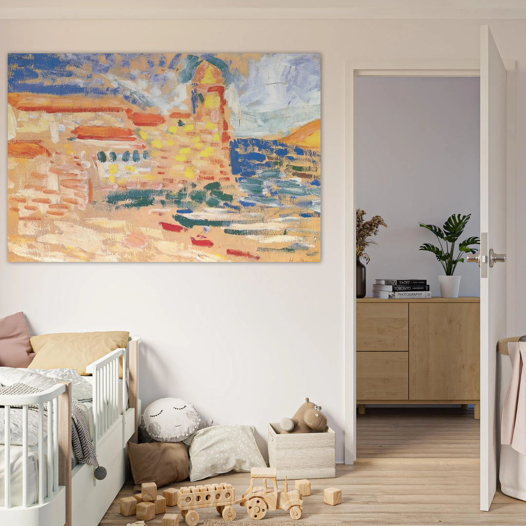 VIEW OF COLLIOURE WITH CHURCH 1905 Poster | Henri Matisse Poster | Henri Matisse Print